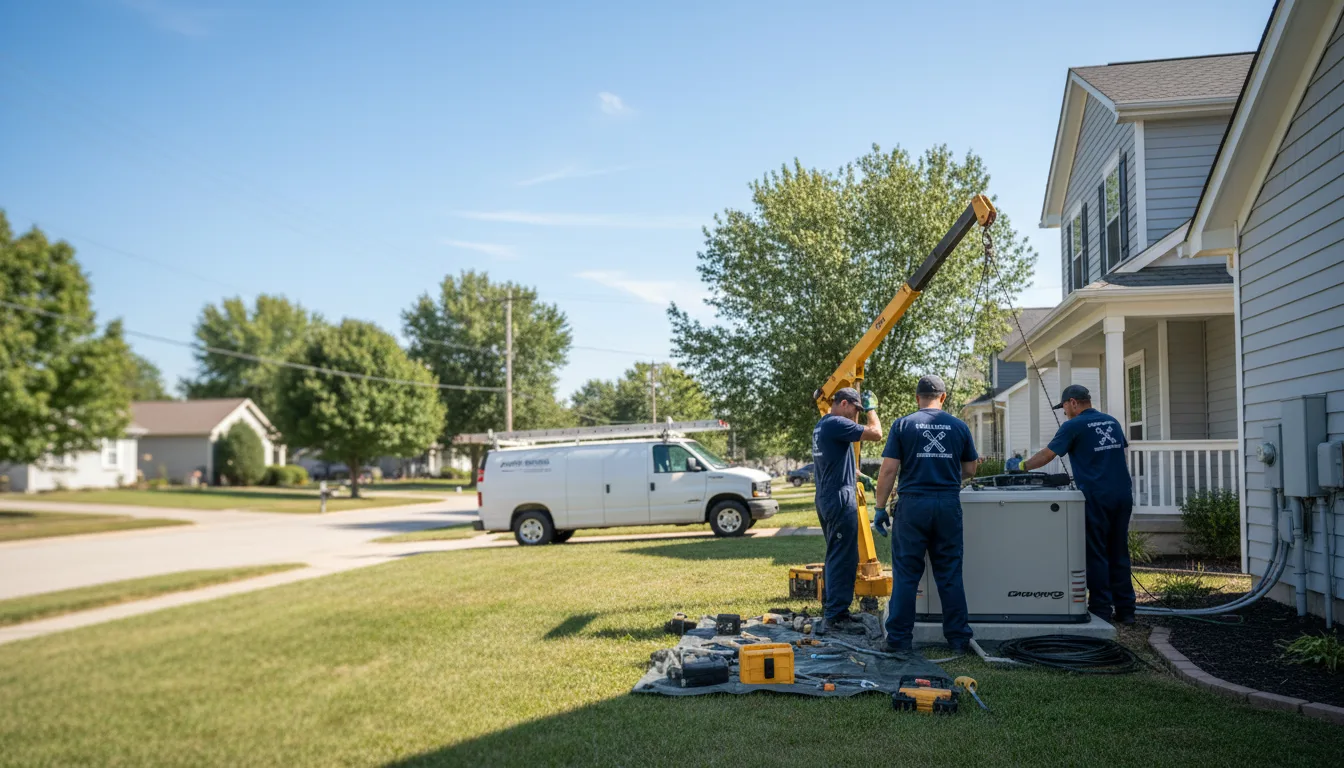 Generator Installation in Mooreland, IN near me